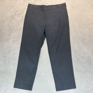 J Jill Pants Size 14 Petite Essential Ponte Stretch Navy Pull On